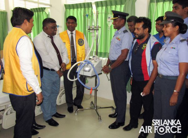 HEATED HUMIDIFIED OXYGEN THERAPY UNIT HANDED OVER TO DISTRICT HOSPITAL AKURESSA