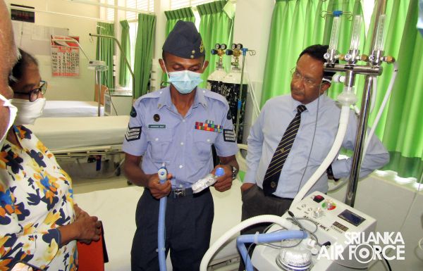 HEATED HUMIDIFIED OXYGEN THERAPY UNIT HANDED OVER TO DISTRICT HOSPITAL AKURESSA