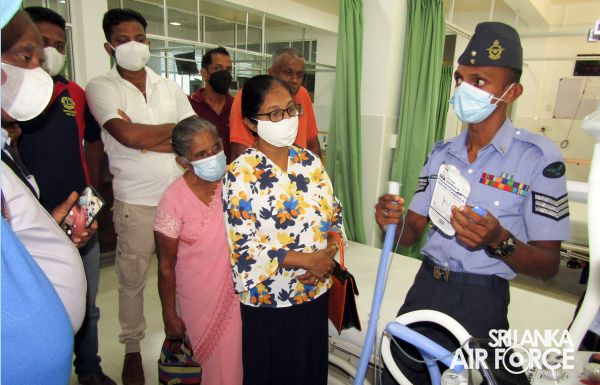 HEATED HUMIDIFIED OXYGEN THERAPY UNIT HANDED OVER TO DISTRICT HOSPITAL AKURESSA