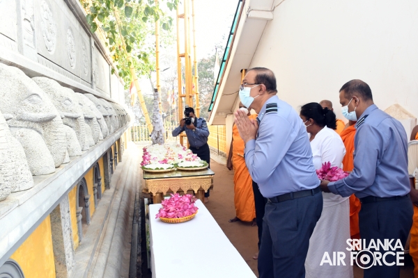TRADITIONAL FLAG BLESSING CONDUCTS AT “JAYA SRI MAHA BODHI” IN ANURADHAPURA