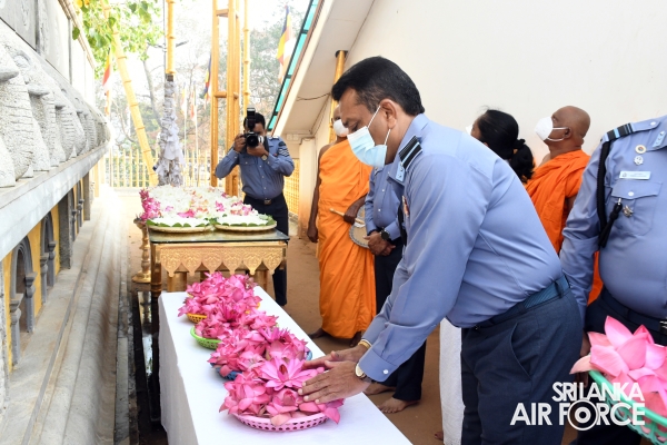 TRADITIONAL FLAG BLESSING CONDUCTS AT “JAYA SRI MAHA BODHI” IN ANURADHAPURA