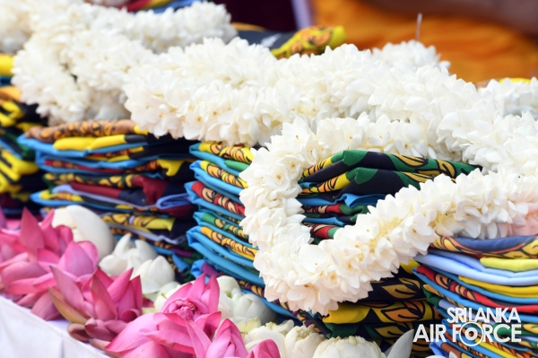 TRADITIONAL FLAG BLESSING CONDUCTS AT “JAYA SRI MAHA BODHI” IN ANURADHAPURA