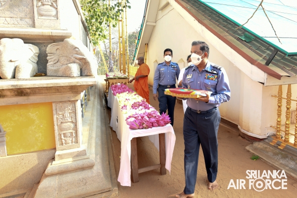 TRADITIONAL FLAG BLESSING CONDUCTS AT “JAYA SRI MAHA BODHI” IN ANURADHAPURA