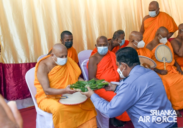 TRADITIONAL FLAG BLESSING CONDUCTS AT “JAYA SRI MAHA BODHI” IN ANURADHAPURA