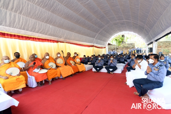 TRADITIONAL FLAG BLESSING CONDUCTS AT “JAYA SRI MAHA BODHI” IN ANURADHAPURA