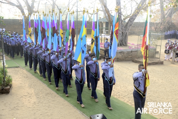 TRADITIONAL FLAG BLESSING CONDUCTS AT “JAYA SRI MAHA BODHI” IN ANURADHAPURA