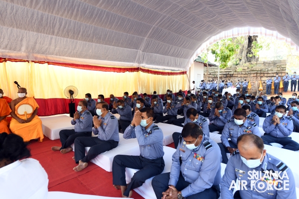 TRADITIONAL FLAG BLESSING CONDUCTS AT “JAYA SRI MAHA BODHI” IN ANURADHAPURA