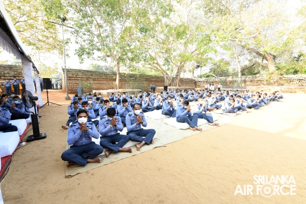 TRADITIONAL FLAG BLESSING CONDUCTS AT “JAYA SRI MAHA BODHI” IN ANURADHAPURA