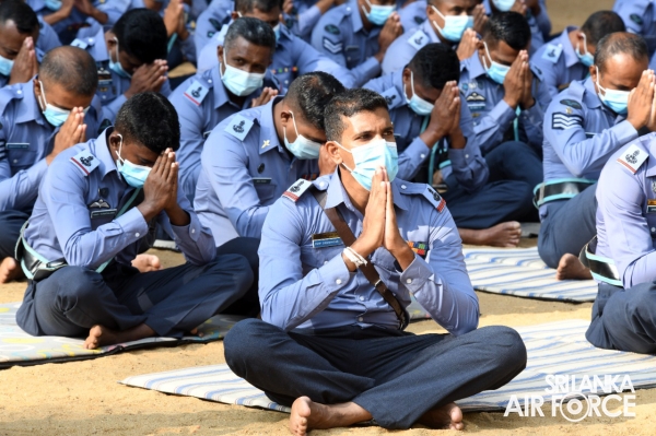 TRADITIONAL FLAG BLESSING CONDUCTS AT “JAYA SRI MAHA BODHI” IN ANURADHAPURA