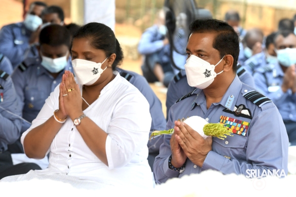 TRADITIONAL FLAG BLESSING CONDUCTS AT “JAYA SRI MAHA BODHI” IN ANURADHAPURA
