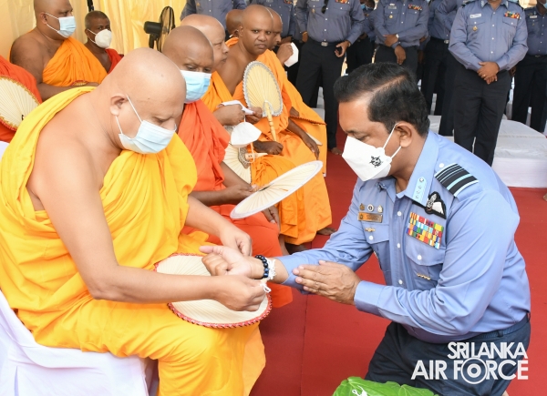 TRADITIONAL FLAG BLESSING CONDUCTS AT “JAYA SRI MAHA BODHI” IN ANURADHAPURA
