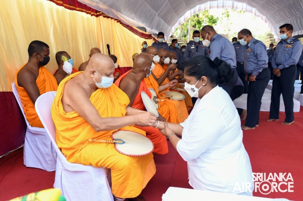 TRADITIONAL FLAG BLESSING CONDUCTS AT “JAYA SRI MAHA BODHI” IN ANURADHAPURA