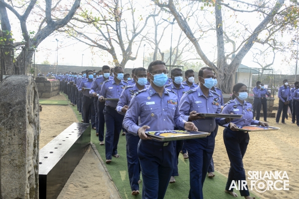 TRADITIONAL FLAG BLESSING CONDUCTS AT “JAYA SRI MAHA BODHI” IN ANURADHAPURA