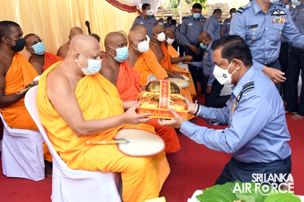 TRADITIONAL FLAG BLESSING CONDUCTS AT “JAYA SRI MAHA BODHI” IN ANURADHAPURA