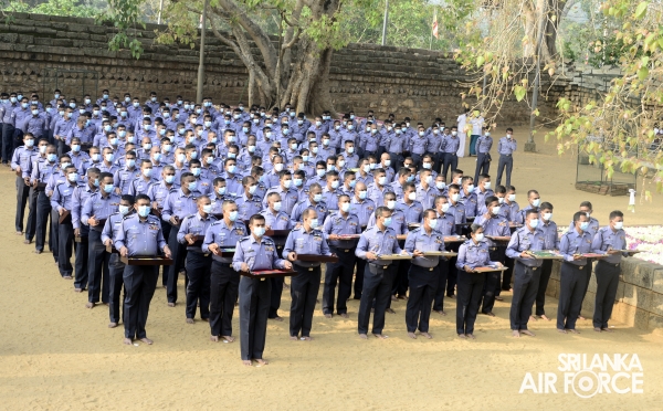 TRADITIONAL FLAG BLESSING CONDUCTS AT “JAYA SRI MAHA BODHI” IN ANURADHAPURA