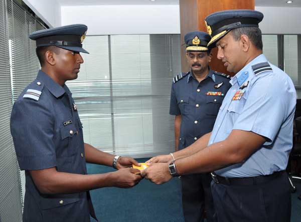 Flying
Officer Dihan Perera