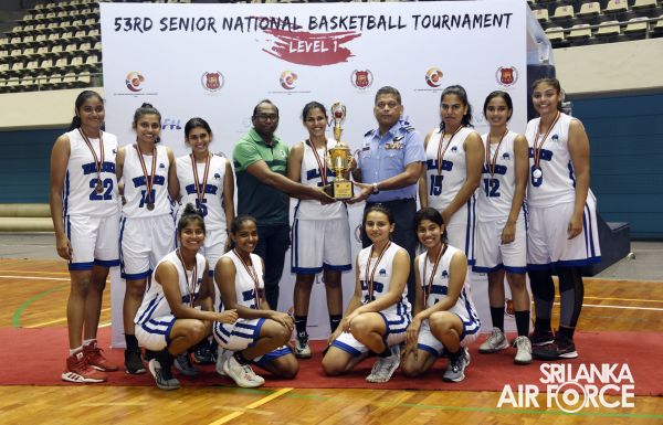 SLAF WOMEN’S BASKETBALL TEAM BECAME RUNNER UP IN THE SENIOR NATIONALS BASKETBALL TOURNAMENT- 2022