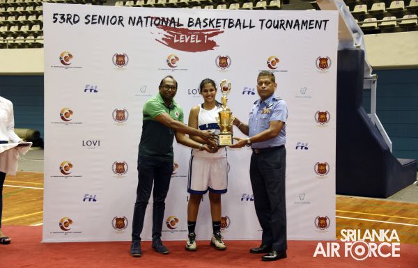 SLAF WOMEN’S BASKETBALL TEAM BECAME RUNNER UP IN THE SENIOR NATIONALS BASKETBALL TOURNAMENT- 2022