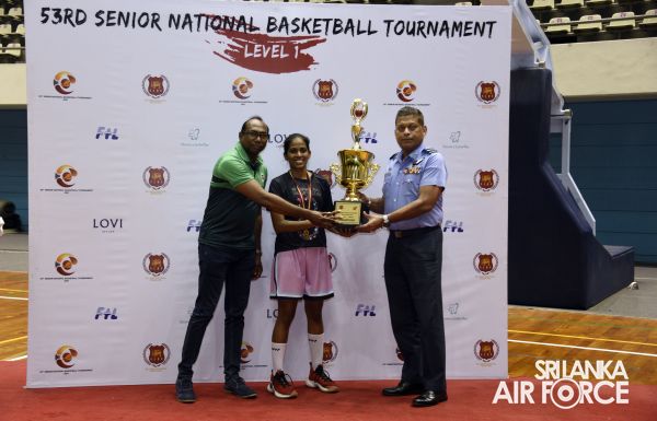 SLAF WOMEN’S BASKETBALL TEAM BECAME RUNNER UP IN THE SENIOR NATIONALS BASKETBALL TOURNAMENT- 2022