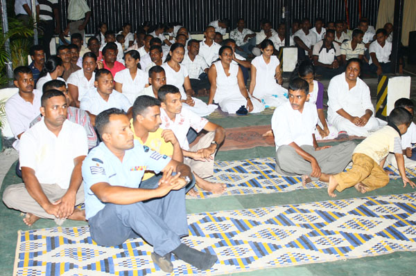 Pirith Chanting Ceremony at SLAF Unit Katukurunda
