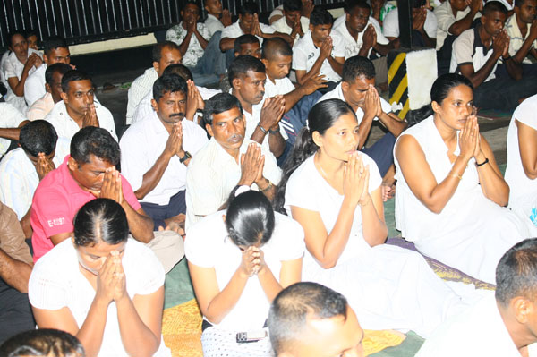 Pirith Chanting Ceremony at SLAF Unit Katukurunda