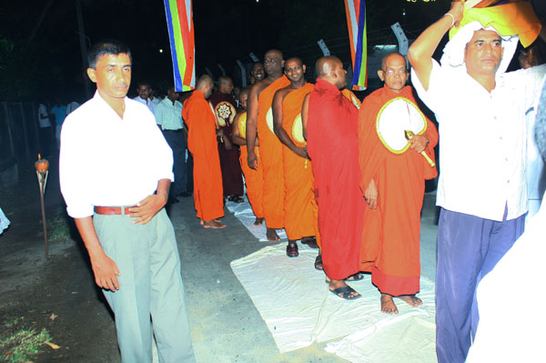 Pirith Chanting Ceremony at SLAF Unit Katukurunda