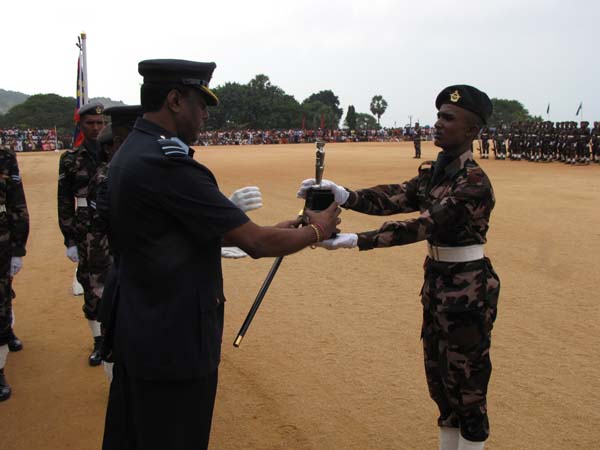 A Colorful Passing Parade Overlooking the Thambalagamuwa Lagoon
