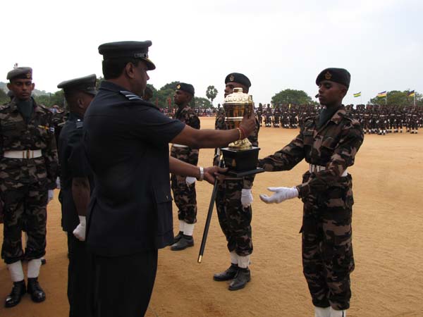 A Colorful Passing Parade Overlooking the Thambalagamuwa Lagoon