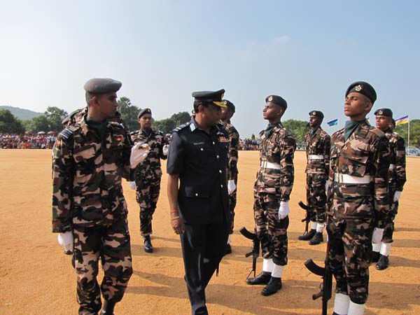 A Colorful Passing Parade Overlooking the Thambalagamuwa Lagoon