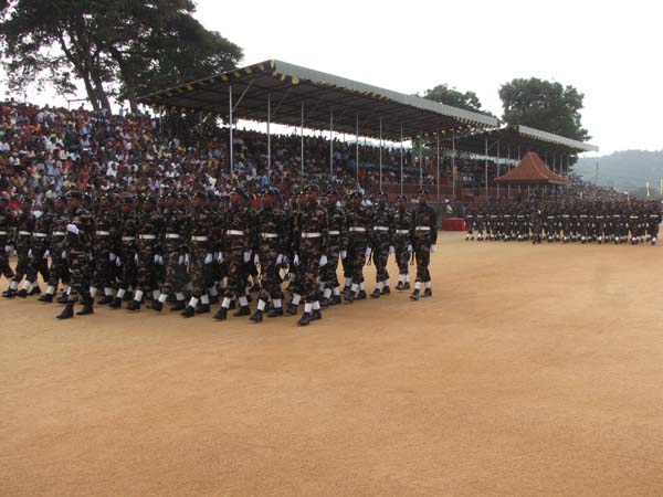 A Colorful Passing Parade Overlooking the Thambalagamuwa Lagoon