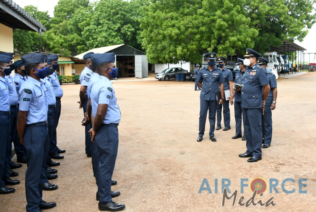 Commander's Inspections for 2020 Commence with SLAF Station, Palaly
