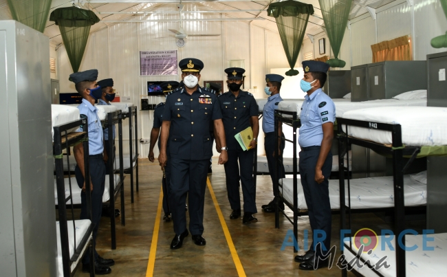 Commander's Inspections for 2020 Commence with SLAF Station, Palaly