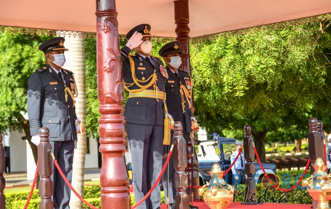 Commander's Inspections for 2020 Commence with SLAF Station, Palaly