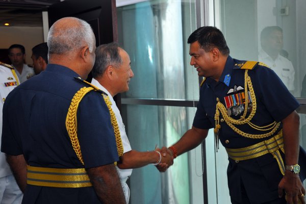 Admiral Katsutoshi Kawano Visits SLAF Headquarters