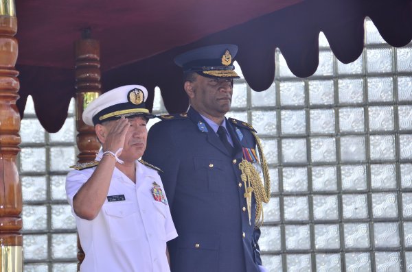 Admiral Katsutoshi Kawano Visits SLAF Headquarters