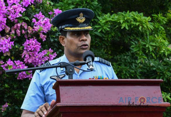 CHANGE OF COMMAND AT NO 01 AIR DEFENCE RADAR SQUADRON AT
KATUNAYAKE
