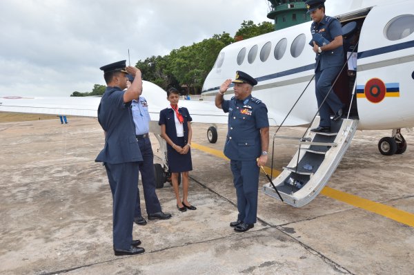 Annual Inspection at SLAF Base Anuradhapura