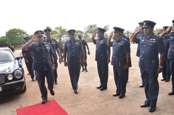 Annual Inspection at SLAF Base Anuradhapura