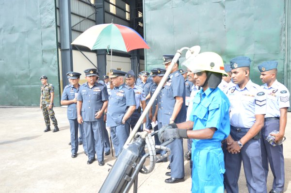Annual Inspection at SLAF Base Anuradhapura