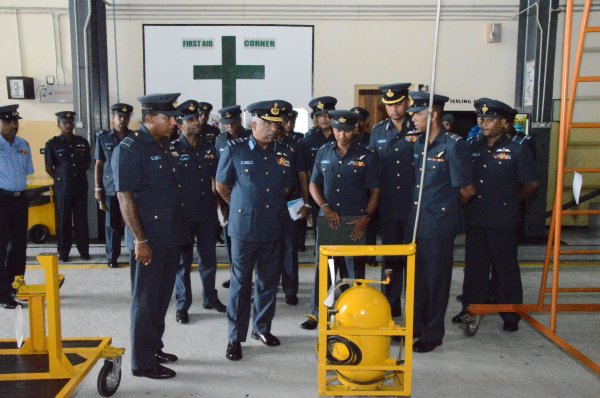 Annual Inspection at SLAF Base Anuradhapura
