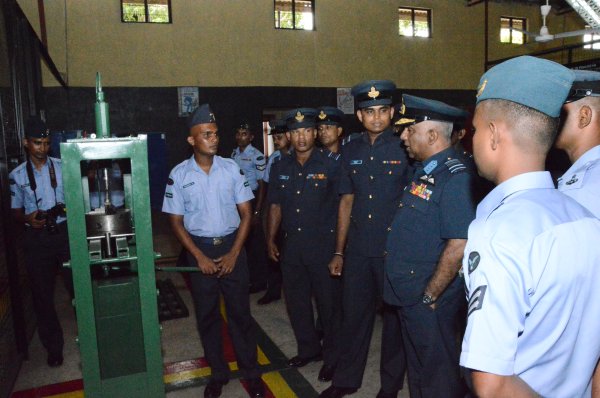 Annual Inspection at SLAF Base Anuradhapura