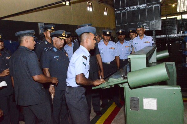 Annual Inspection at SLAF Base Anuradhapura