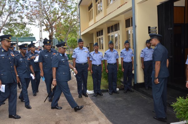 Annual Inspection at SLAF Base Anuradhapura