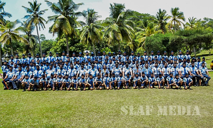 Junior Air Scout Initial Membership Badge Investiture Ceremony