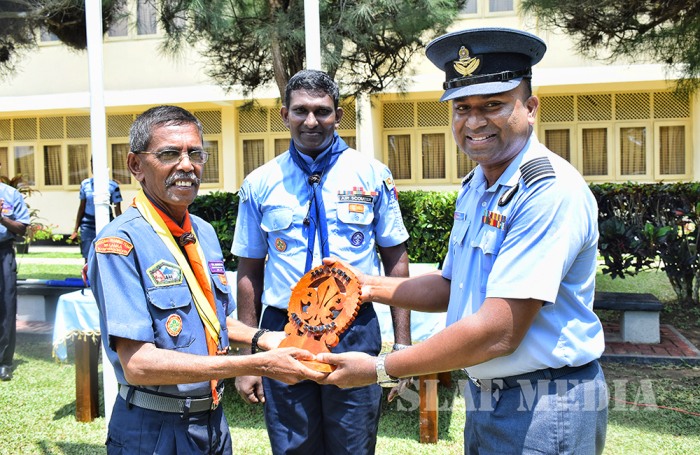 Junior Air Scout Initial Membership Badge Investiture Ceremony