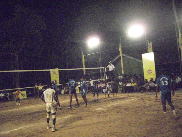 Airmen Continue the Winning Habit Volley Ball