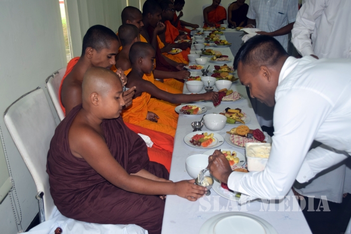 Annual Pirith Chanting and Alms Giving Ceremony at SF Stn Bcl