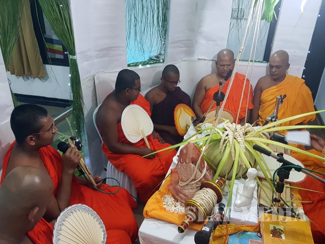 Annual Pirith Chanting and Alms Giving Ceremony at SF Stn Bcl