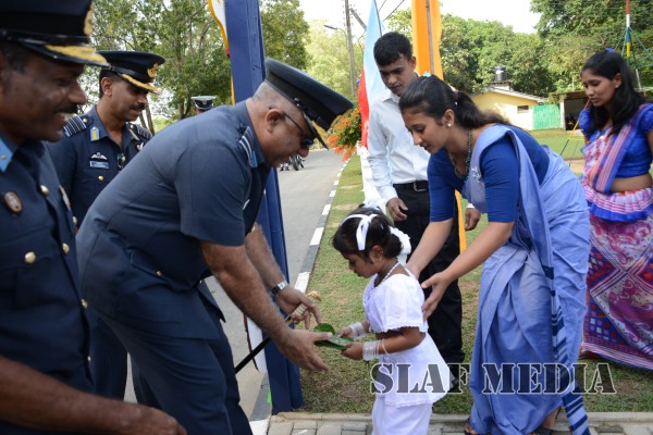 The
newly constructed pre-school at SLAF Station Ampara
