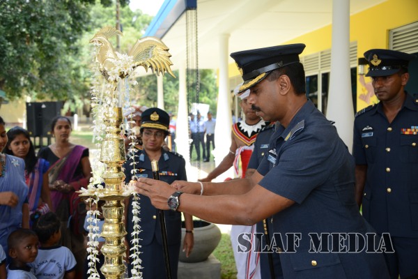 The
newly constructed pre-school at SLAF Station Ampara